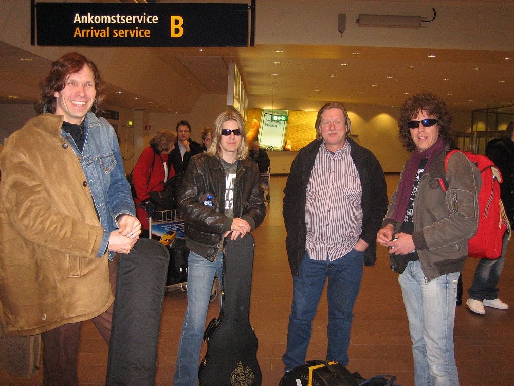 Tony Spinner Band in Zweden