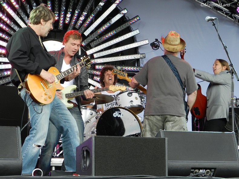 Sonny Hunt & The Dirty White Boys op Highland Bluesfestival